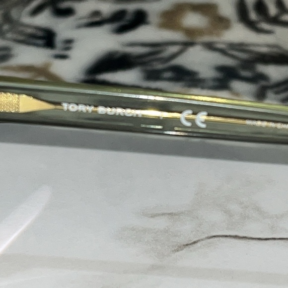 TORY BURCH TY 2064 1561 50/16/135 TORTOISE GREEN CRYSTAL EYEGLASSES - Picture 8 of 11